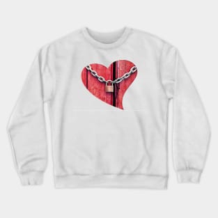 captured heart Crewneck Sweatshirt